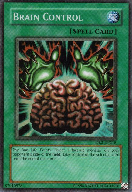 Brain Control [DR3-EN218] Super Rare Yu-Gi-Oh!