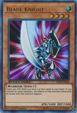 Blade Knight [SBAD-EN006] Ultra Rare Yu-Gi-Oh!