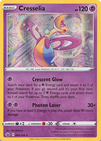 Cresselia (064/198) [Sword & Shield: Chilling Reign] Pokémon