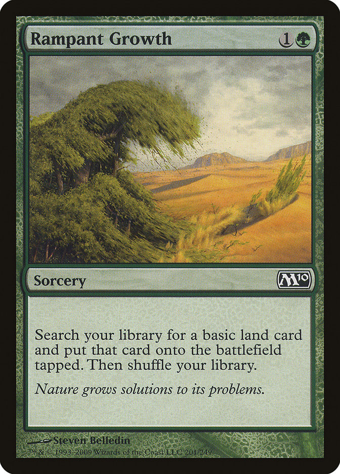 Rampant Growth [Magic 2010] Magic: The Gathering