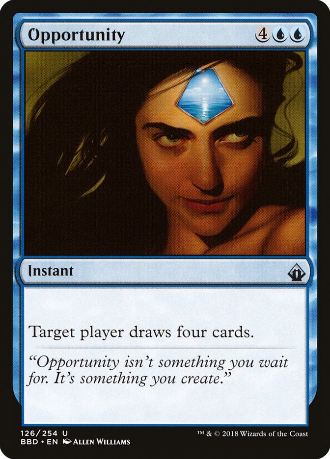 Opportunity [Battlebond] Magic: The Gathering