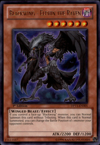 Blackwing - Elphin the Raven [DP11-EN005] Rare Yu-Gi-Oh!