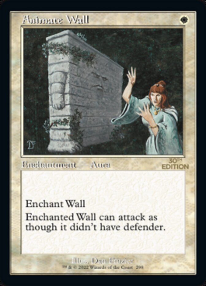 Animate Wall (Retro) [30th Anniversary Edition] Magic: The Gathering