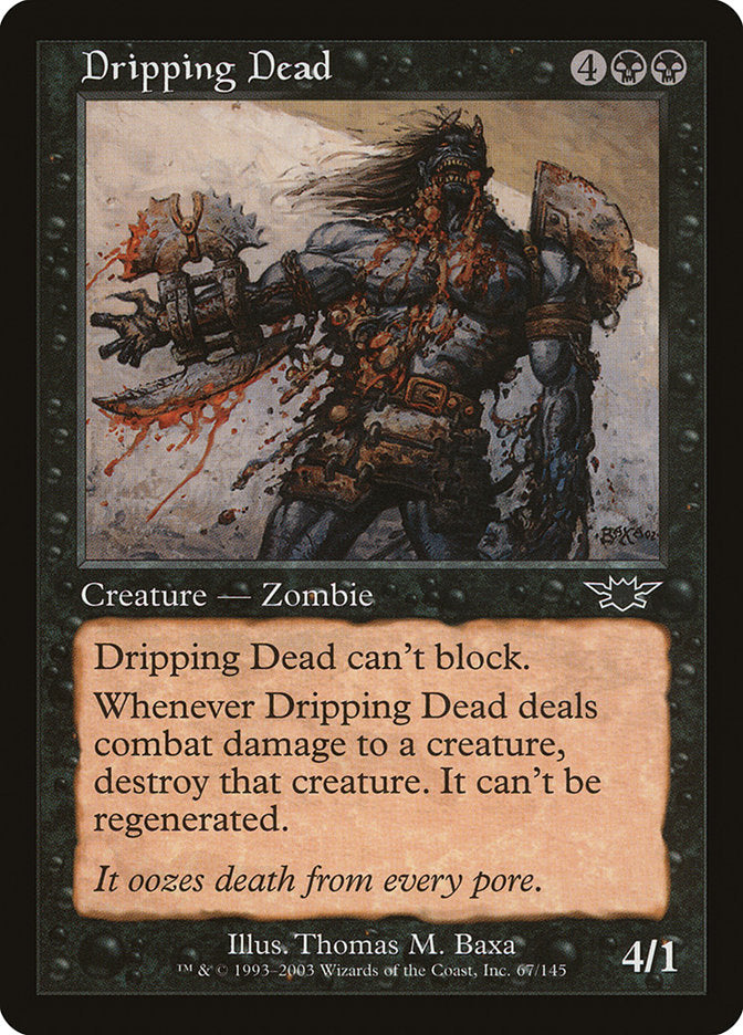 Dripping Dead [Legions] Magic: The Gathering