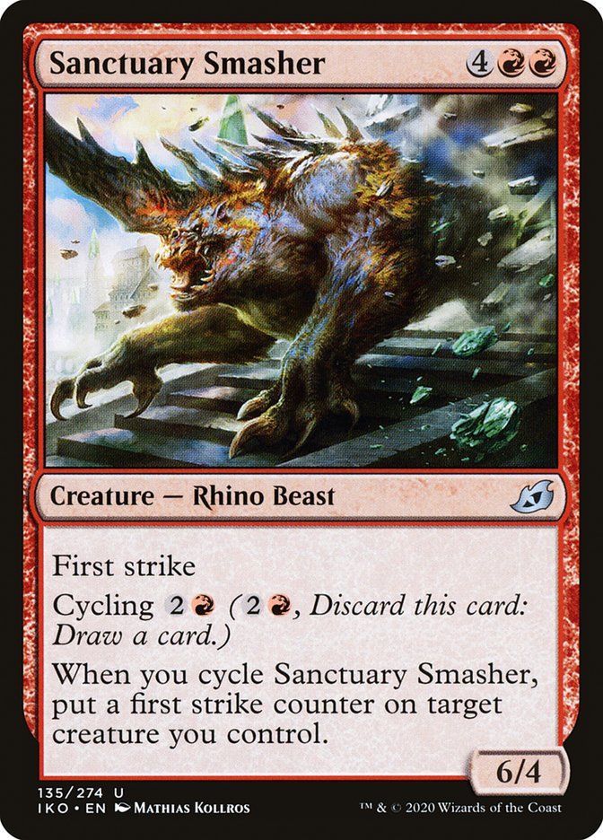 Sanctuary Smasher [Ikoria: Lair of Behemoths] Magic: The Gathering