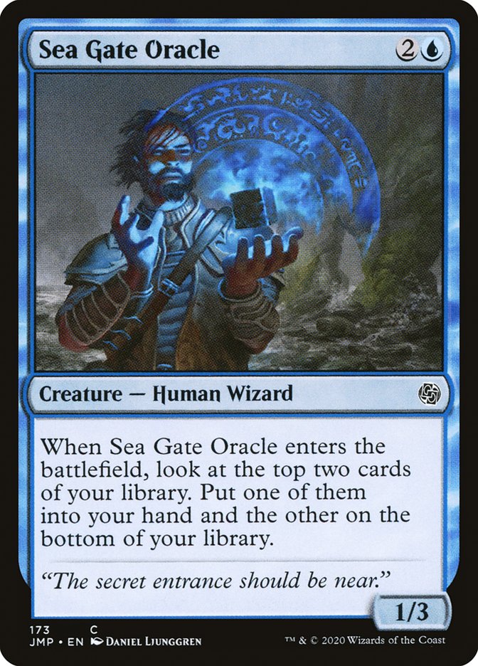 Sea Gate Oracle [Jumpstart] Magic: The Gathering