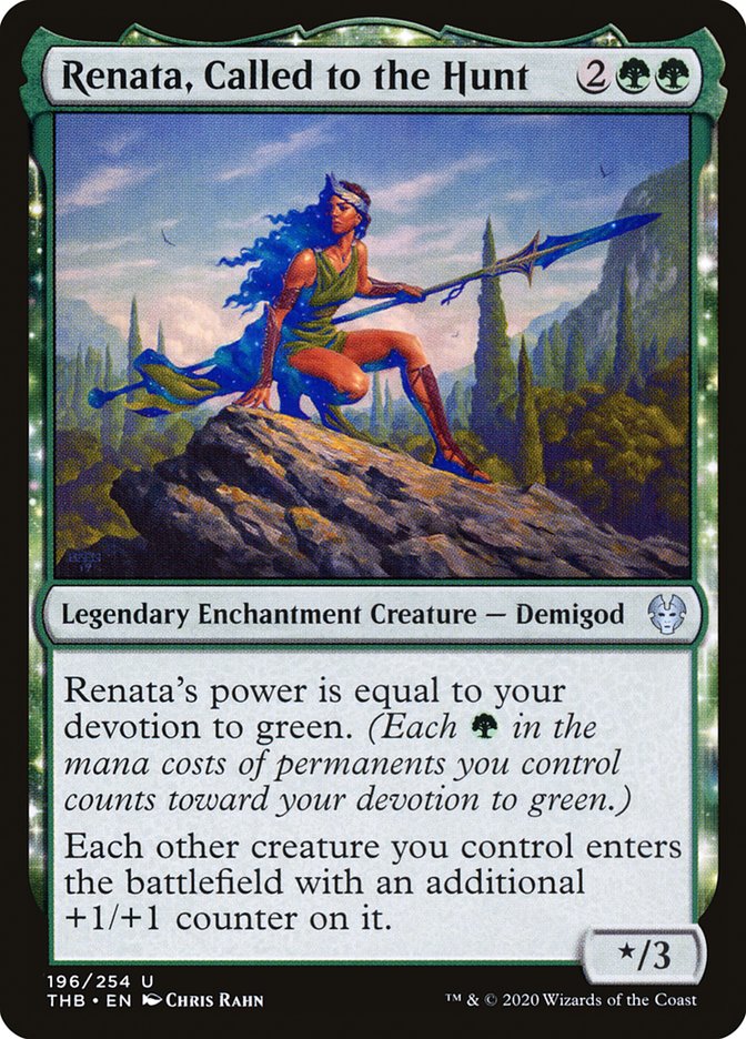 Renata, Called to the Hunt [Theros Beyond Death] Magic: The Gathering