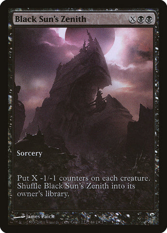 Black Sun's Zenith (Extended Art) [Mirrodin Besieged Promos] Magic: The Gathering