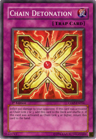 Chain Detonation [CDIP-EN054] Common Yu-Gi-Oh!