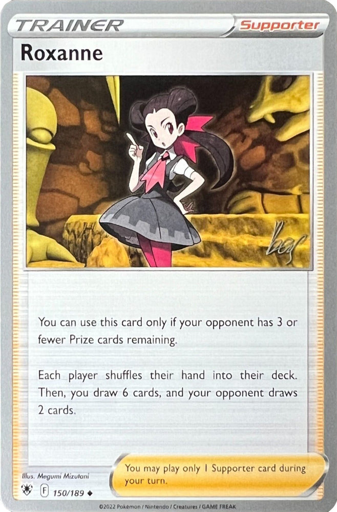 Roxanne (150/189) (Cheryl Again - Sebastian Lashmet) [World Championships 2022] Pokémon