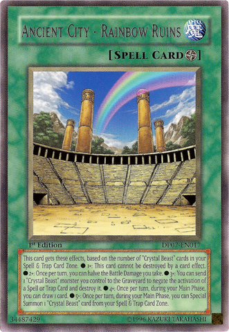 Ancient City - Rainbow Ruins [DP07-EN017] Rare Yu-Gi-Oh!
