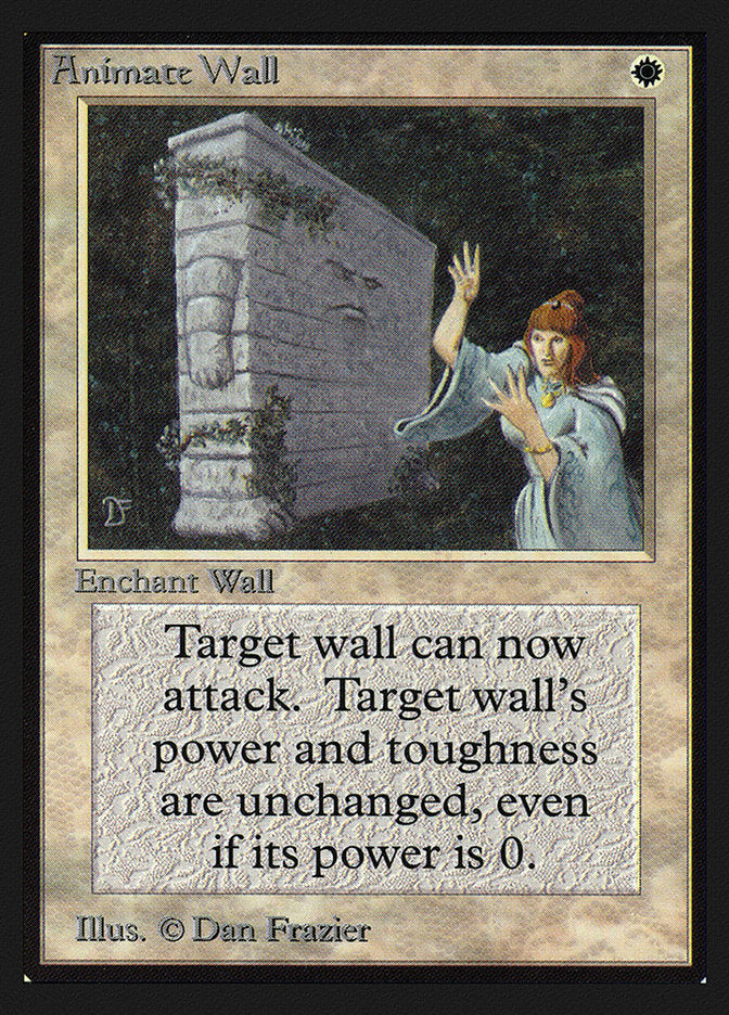 Animate Wall [Collectors' Edition] Magic: The Gathering