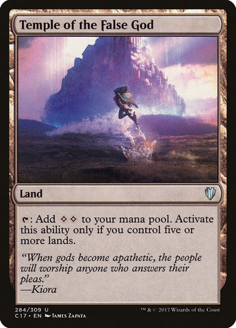 Temple of the False God [Commander 2017] Magic: The Gathering