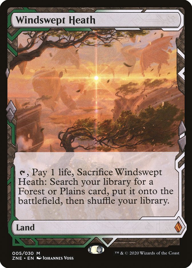 Windswept Heath (Expeditions) [Zendikar Rising Expeditions] Magic: The Gathering