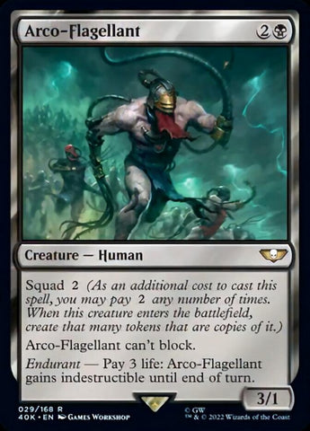 Arco-Flagellant (Surge Foil) [Warhammer 40,000] Magic: The Gathering