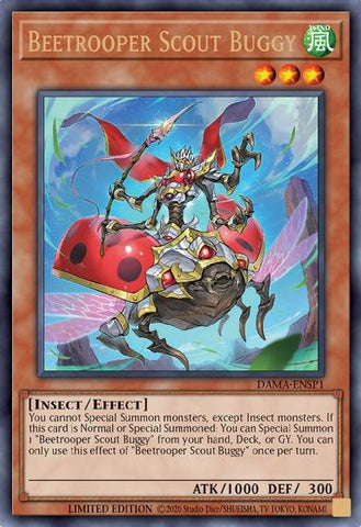 Beetrooper Scout Buggy [DAMA-ENSP1] Ultra Rare Yu-Gi-Oh!