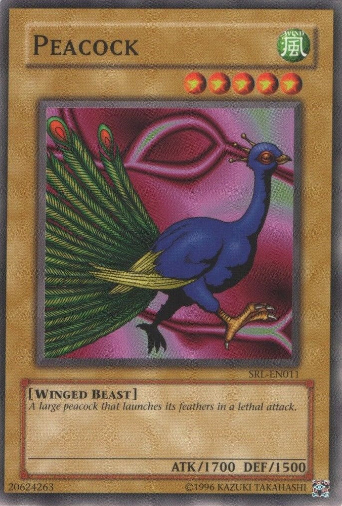 Peacock [SRL-EN011] Common Yu-Gi-Oh!