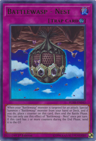Battlewasp - Nest [BLHR-EN042] Ultra Rare Yu-Gi-Oh!