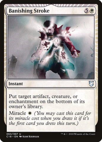 Banishing Stroke [Commander 2018] Magic: The Gathering