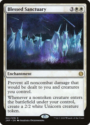 Blessed Sanctuary [Jumpstart] Magic: The Gathering
