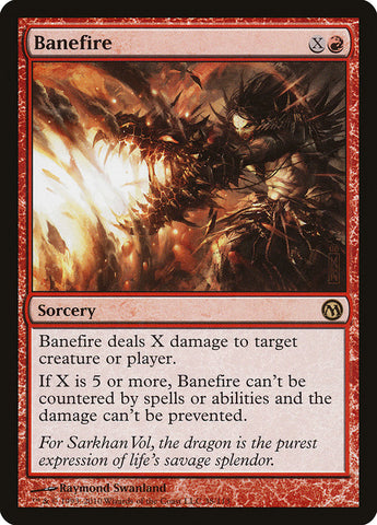 Banefire [Duels of the Planeswalkers] Magic: The Gathering