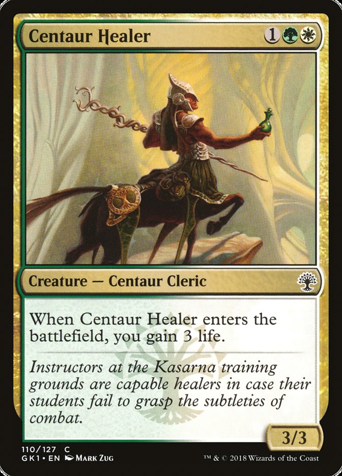 Centaur Healer [Guilds of Ravnica Guild Kit] Magic: The Gathering
