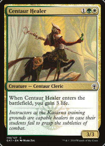 Centaur Healer [Guilds of Ravnica Guild Kit] Magic: The Gathering