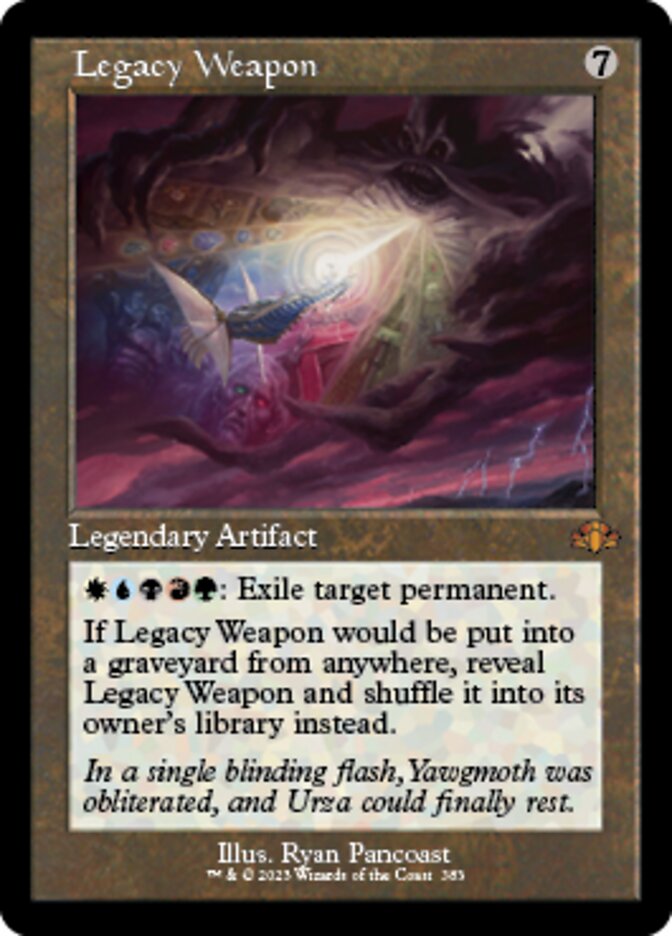 Legacy Weapon (Retro) [Dominaria Remastered] Magic: The Gathering