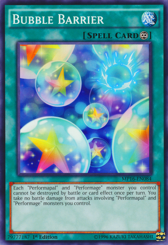 Bubble Barrier [MP16-EN084] Common Yu-Gi-Oh!