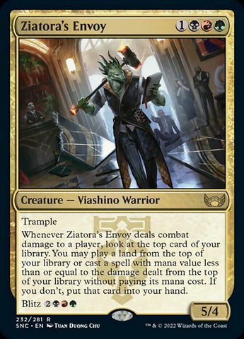 Ziatora's Envoy [Streets of New Capenna] Magic: The Gathering
