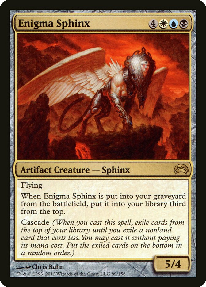 Enigma Sphinx [Planechase 2012] Magic: The Gathering
