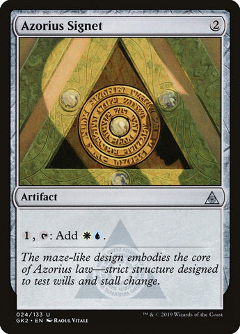Azorius Signet [Ravnica Allegiance Guild Kit] Magic: The Gathering