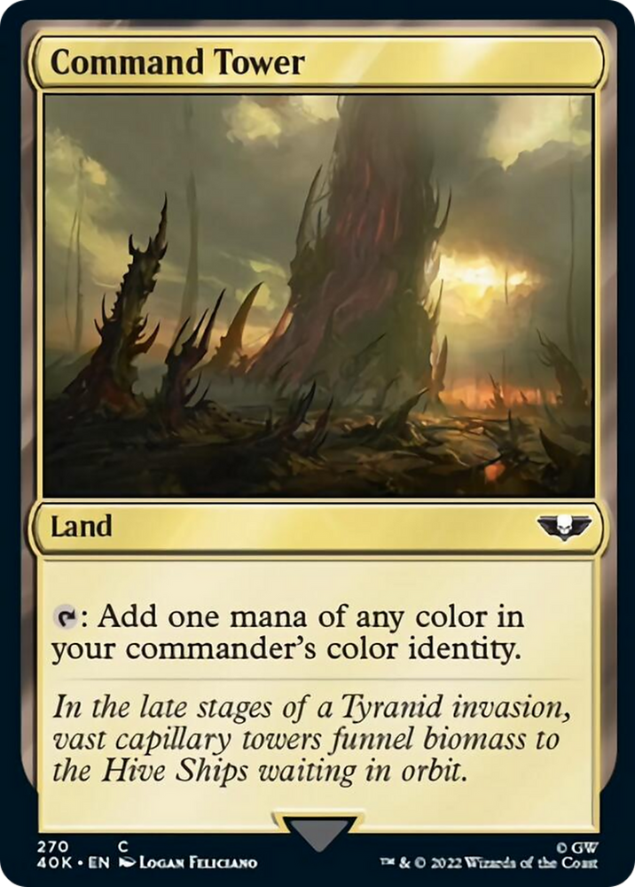 Command Tower (270) [Warhammer 40,000] Magic: The Gathering