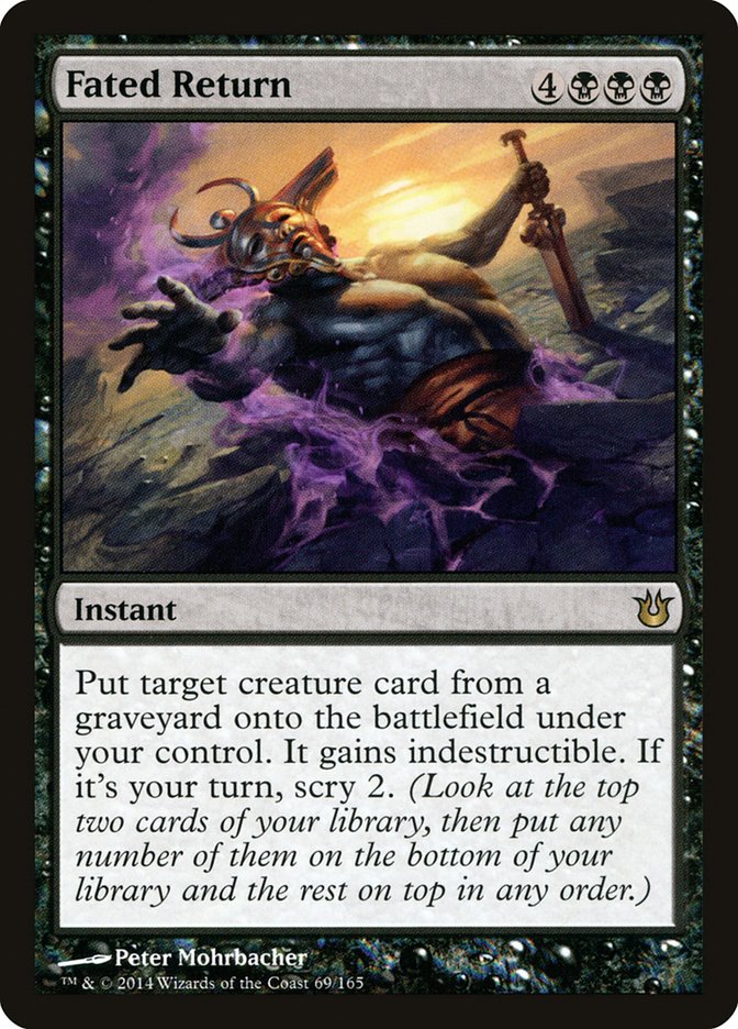 Fated Return [Born of the Gods] Magic: The Gathering