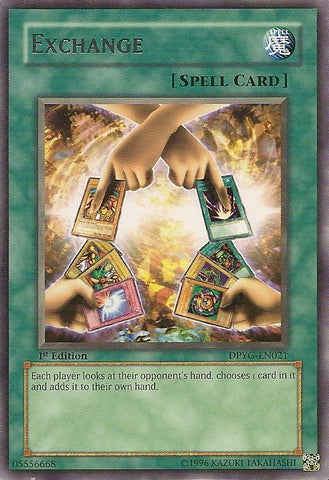 Exchange [DPYG-EN021] Rare Yu-Gi-Oh!