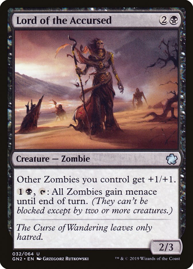 Lord of the Accursed [Game Night 2019] Magic: The Gathering