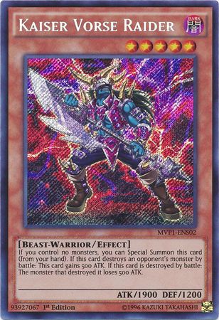 Kaiser Vorse Raider [MVP1-ENS02] Secret Rare Yu-Gi-Oh!