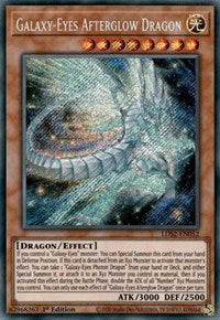 Galaxy-Eyes Afterglow Dragon [LDS2-EN052] Secret Rare Yu-Gi-Oh!