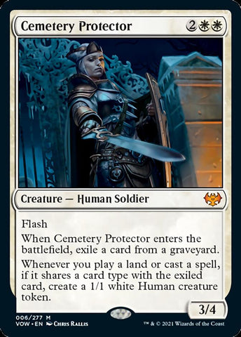 Cemetery Protector [Innistrad: Crimson Vow] Magic: The Gathering
