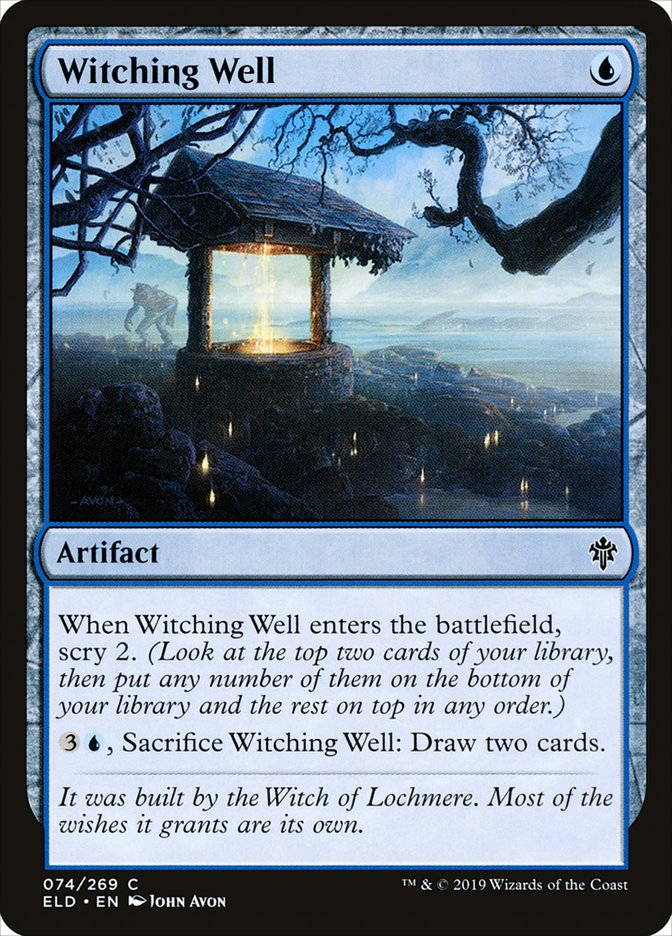 Witching Well [Throne of Eldraine] Magic: The Gathering