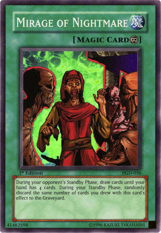 Mirage of Nightmare [PGD-036] Super Rare Yu-Gi-Oh!