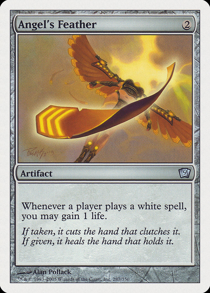 Angel's Feather [Ninth Edition] Magic: The Gathering