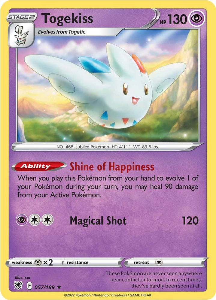 Togekiss (057/189) [Sword & Shield: Astral Radiance] Pokémon