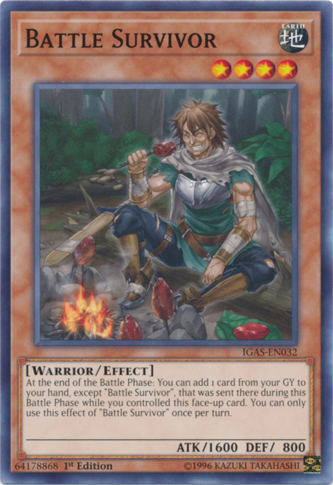 Battle Survivor [IGAS-EN032] Common Yu-Gi-Oh!