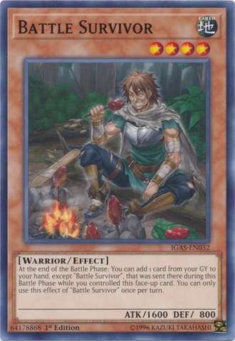 Battle Survivor [IGAS-EN032] Common Yu-Gi-Oh!