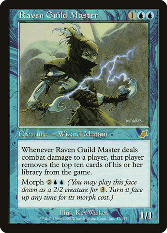 Raven Guild Master [Scourge] Magic: The Gathering