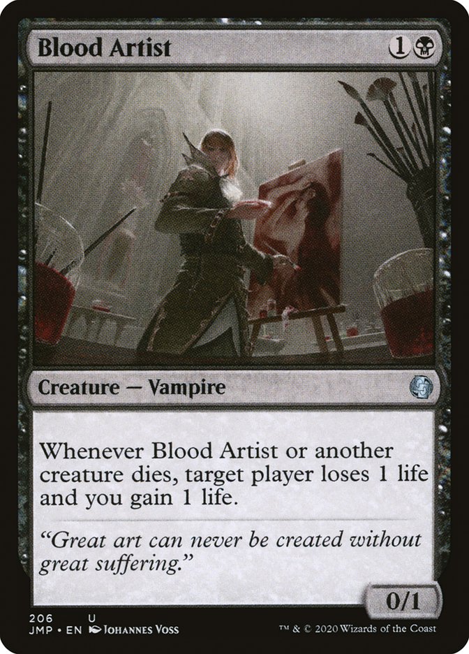Blood Artist [Jumpstart] Magic: The Gathering