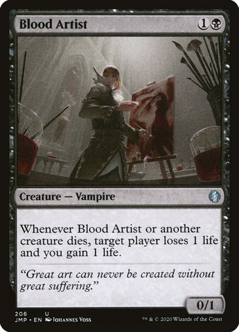 Blood Artist [Jumpstart] Magic: The Gathering
