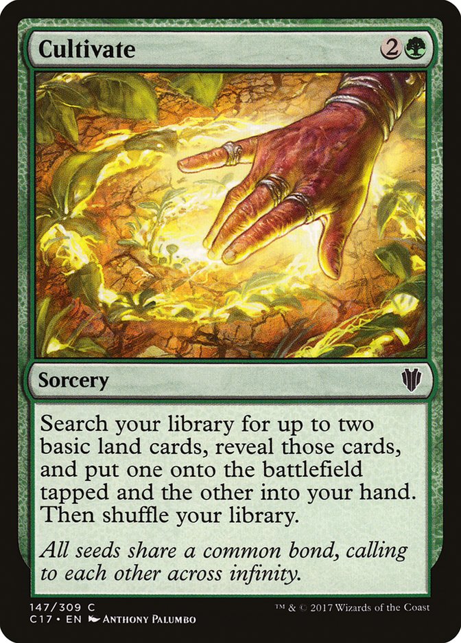 Cultivate [Commander 2017] Magic: The Gathering