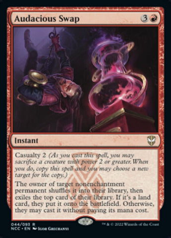 Audacious Swap [Streets of New Capenna Commander] Magic: The Gathering